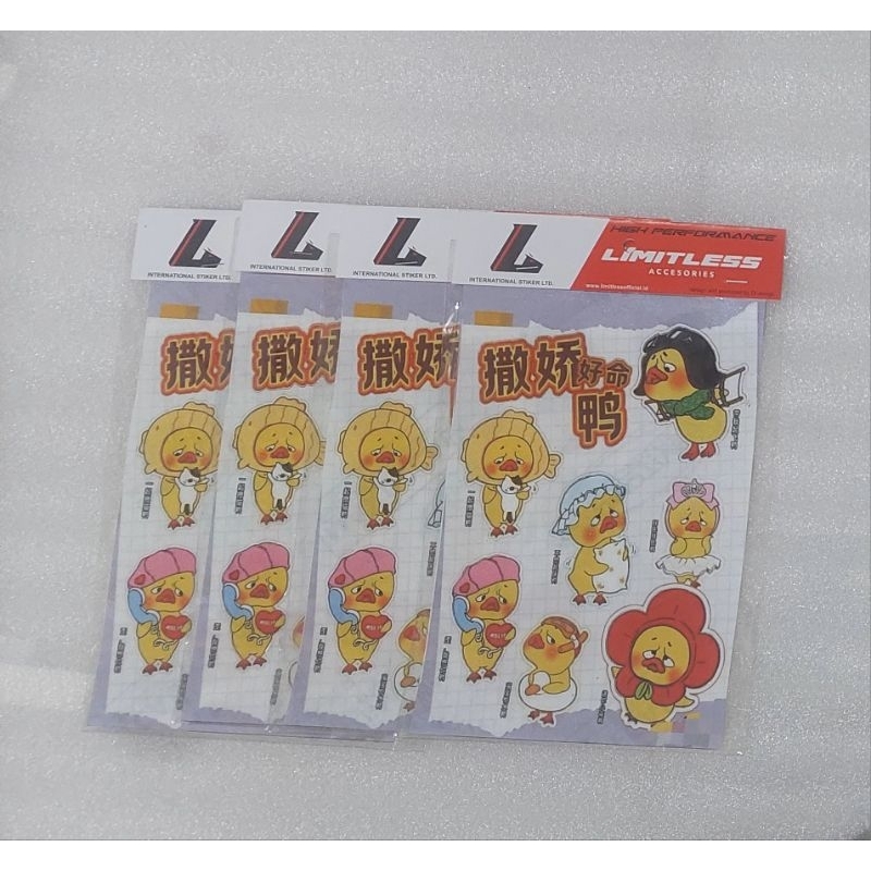 

Stiker super clear duck