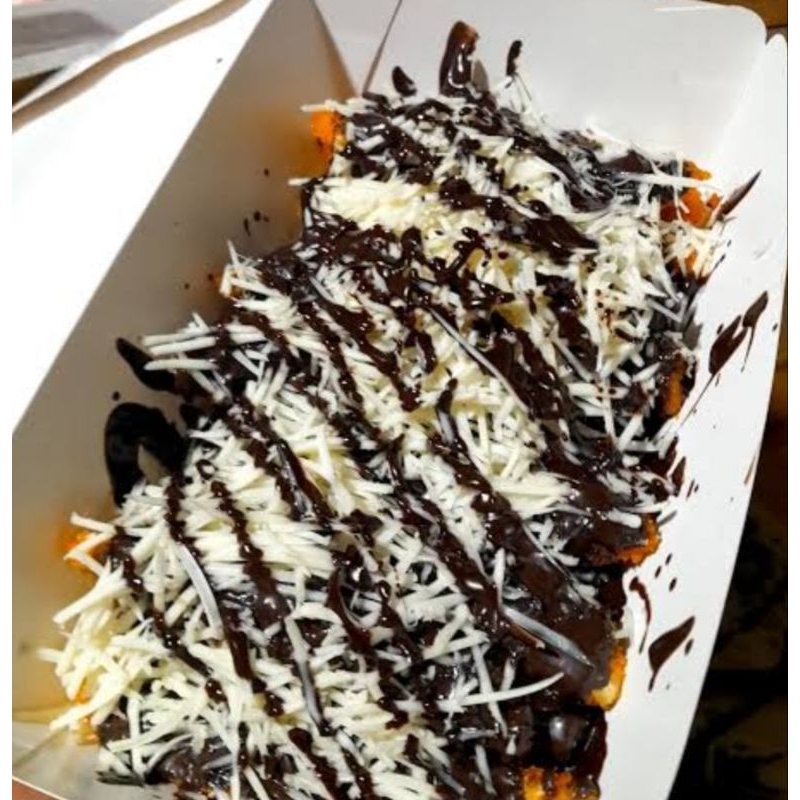 

pisang nugget coklat keju