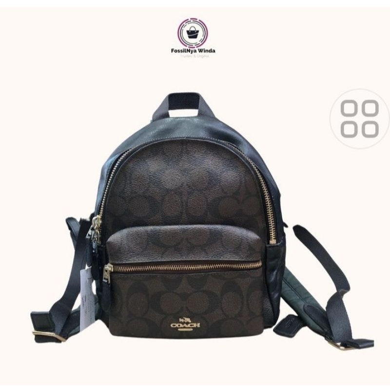 Tas Backpack Coach Charlie Mini Ori