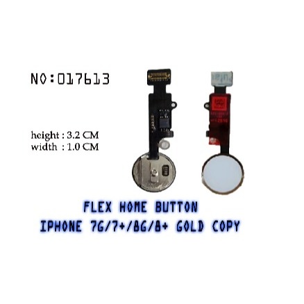 FLEXY HOME BUTTON  IPHONE 7G IPHONE 7 IPHONE 7 PLUS IPHONE 8G IPHONE 8 PLUS IP IPH TOMBOL TENGAH KEY