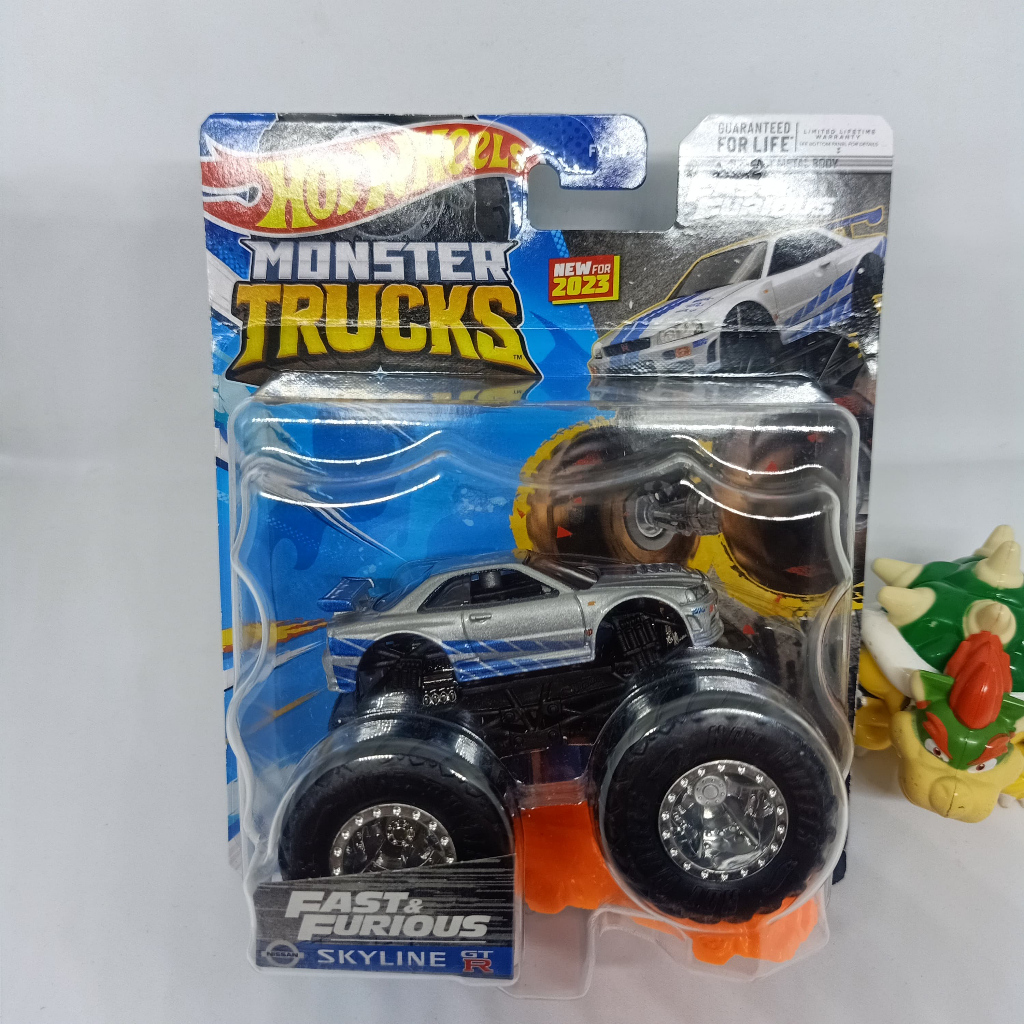 Hot Wheels Monster Truck Fast Furious Nissan Skyline