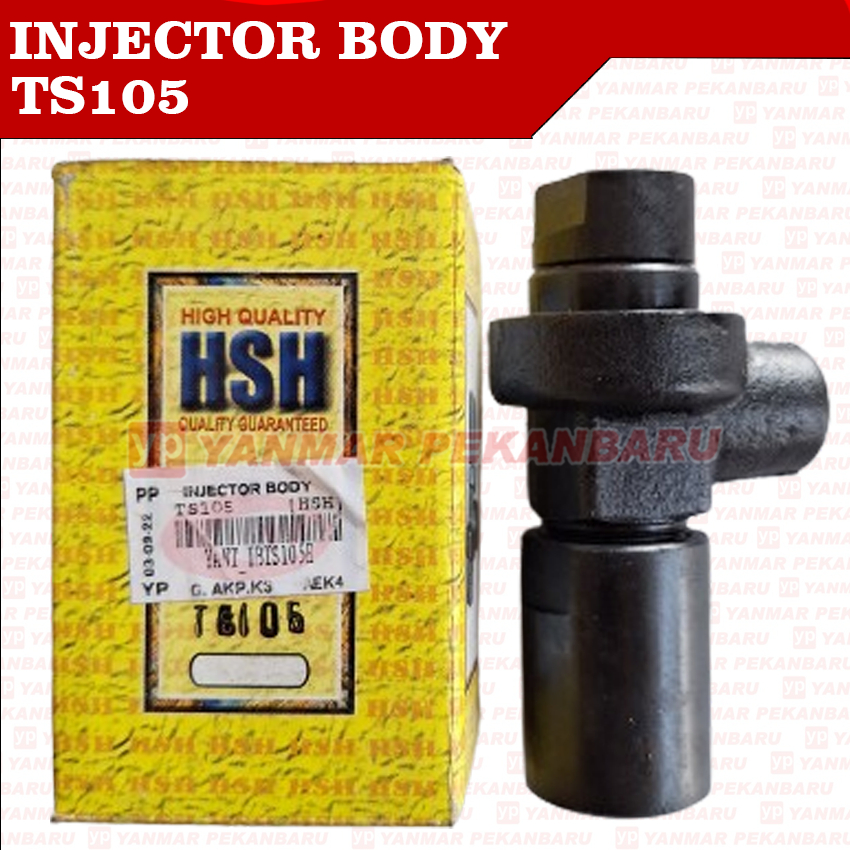 TS105 Injector Body Rumah Nozzle Nojel Mesin Yanmar HSH