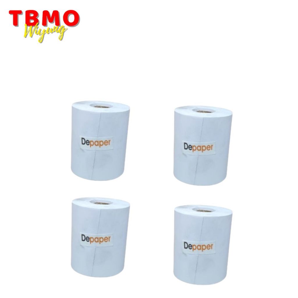 

Tbmo Roll Kasir Ncr 1 Ply 75X65 Depaper / Kertas Thermal