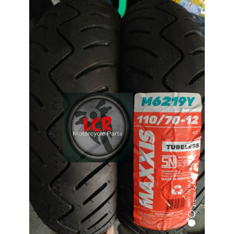 [ASLI 100%] Ban Tubeless 110/70-12 Maxxis Ban Filano Yamaha 110 70 12 Maxis Tubles Fazzio Matic Ring