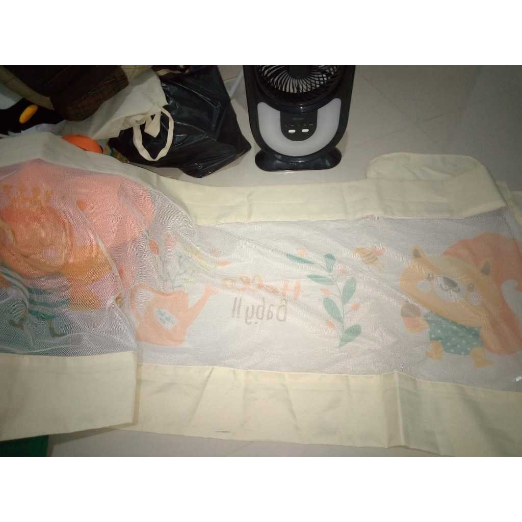 Preloved Kain Pagar Kasur Kain Bedrail