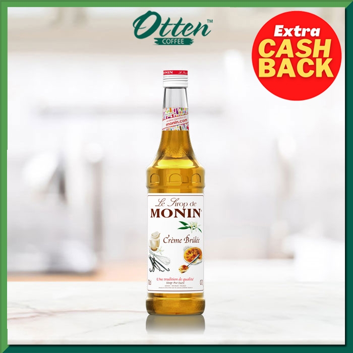 

Monin - Syrup Creme Brulee (700 ML) - Sirup Minuman