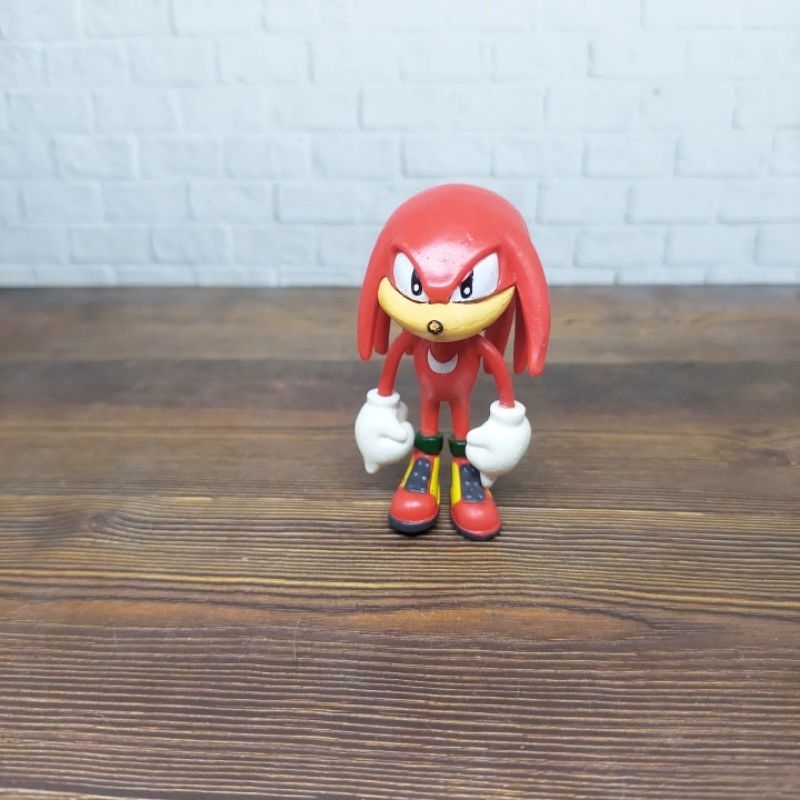 Sonic The Hedgehog Knuckles Preloved ori SEGA Figure Happy Meal