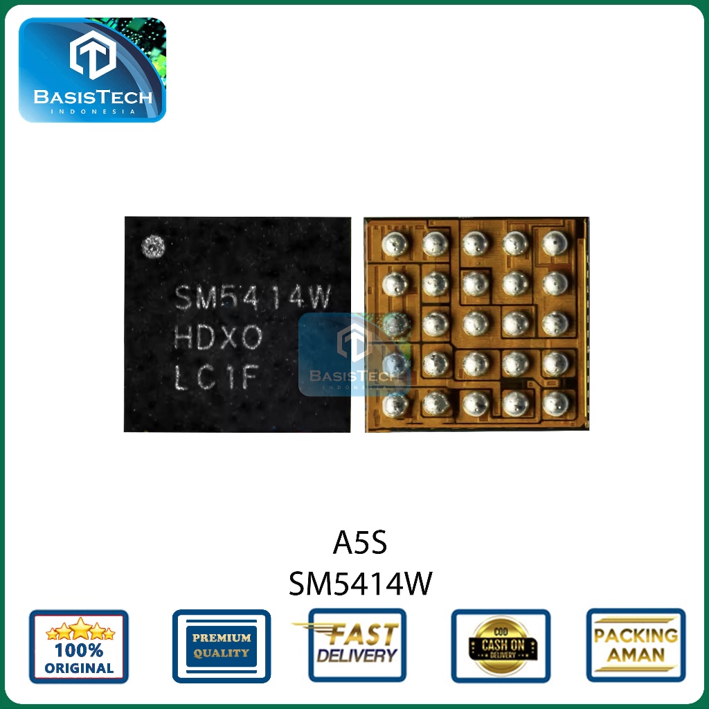 IC CAS CHARGER OPPO A5S - IC SM5414W - ORI