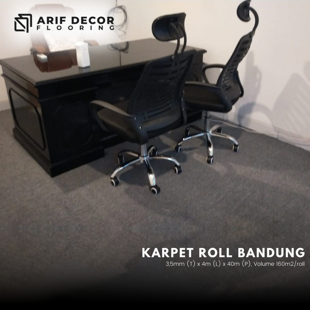 Murah Karpet Lantai Bandung Karpet Studio / Karpet Roll Hotel / Karpet Kantor Tebal 3,5mm / Karpet P