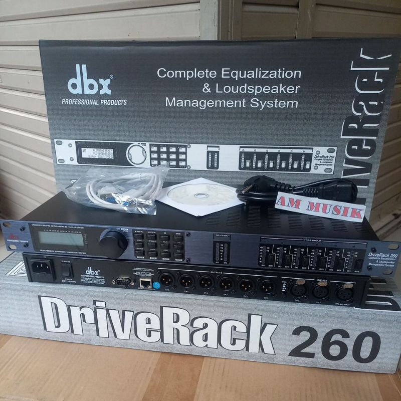 SPEAKER MANAGEMENT DRIVERACK DBX 260 ORIGINAL