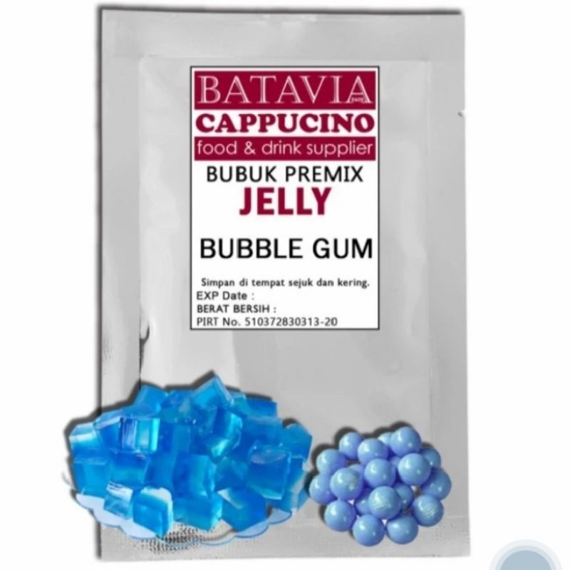 

BUBUK JELLY/JELLY POWDER RASA BUBBLE GUM 1KG/JELLY/JELLY POWDER