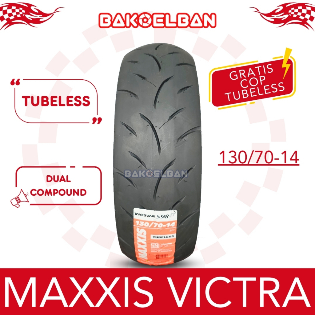 BAN MOTOR MAXXIS VICTRA 130/70-14
