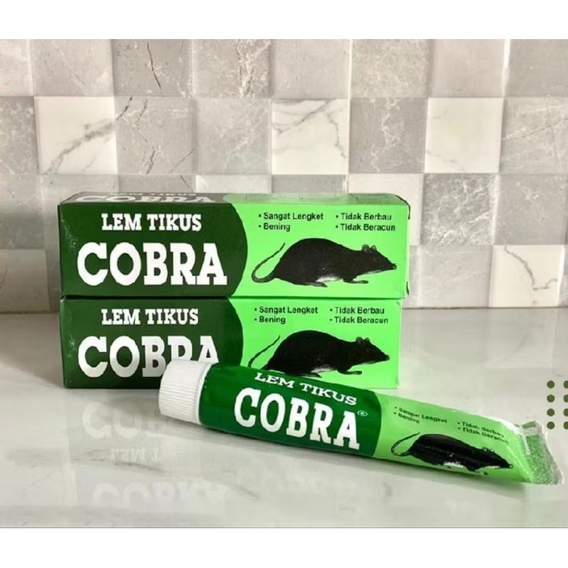 LEM TIKUS COBRA PERANGKAP TIKUS AMPUH SUPER LENGKET