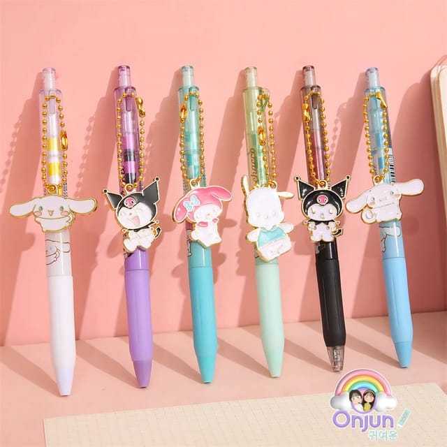 

PEN SANRIO GANTUNG GEL 0,5MM / PULPEN AKRILIK KUROMI POCHACCO CINNAMOROL