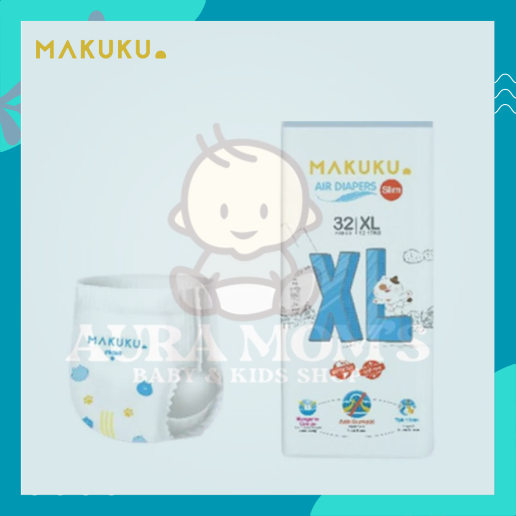 MAKUKU - SAP DIAPERS SLIM PANTS XL32