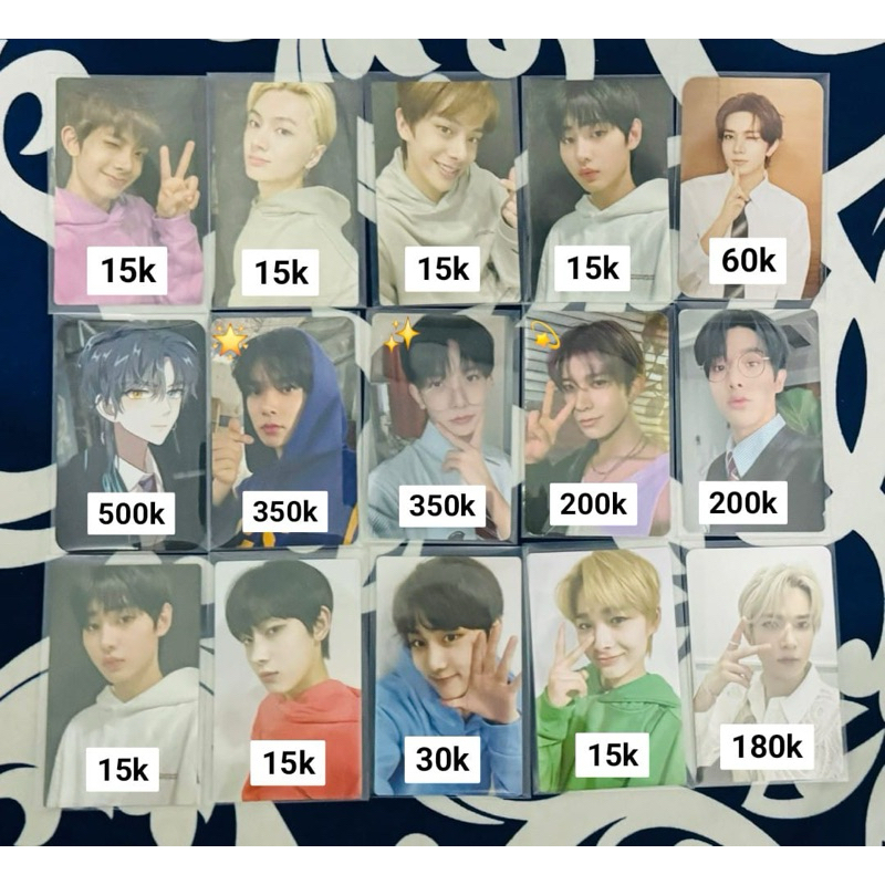 READY PC ENHYPEN HEESEUNG JAKE POTTER SUNGHOON MUPLANT SHOPEE DD SOLON GS25