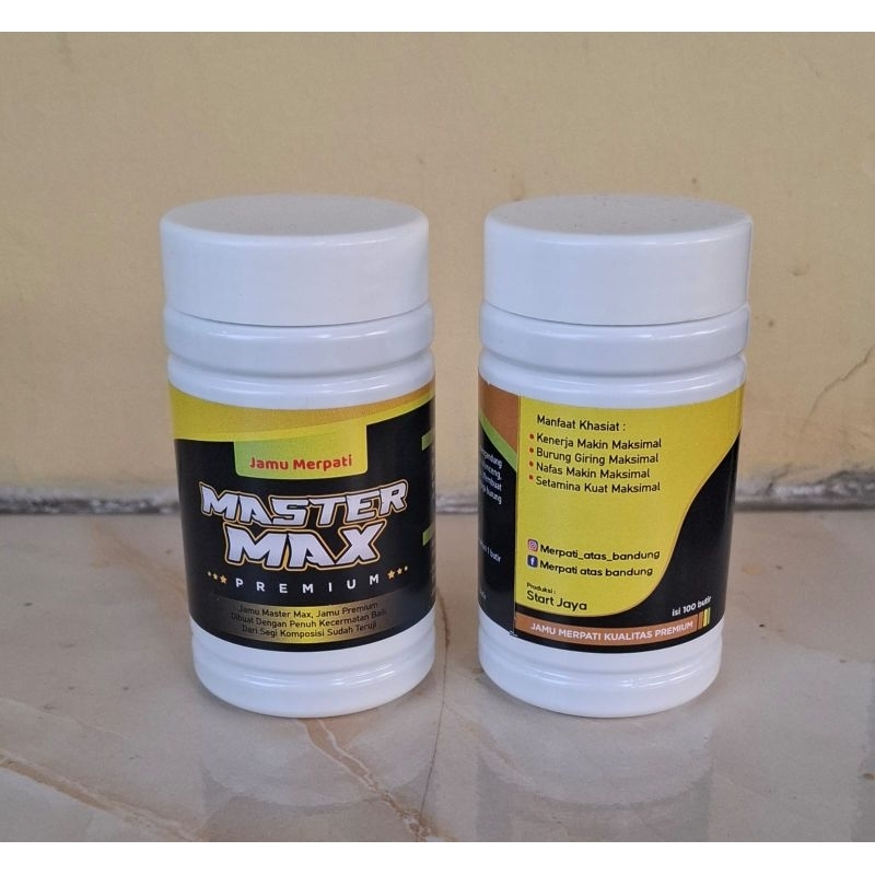 

jamu master max jamu merpati herbal master power master max