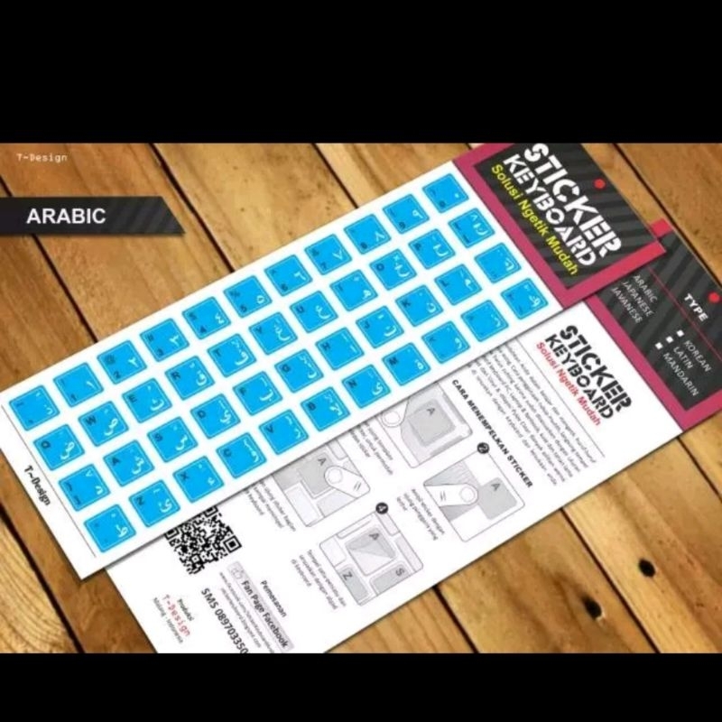 Stiker keyboard laptop stiker keyboard bahasa