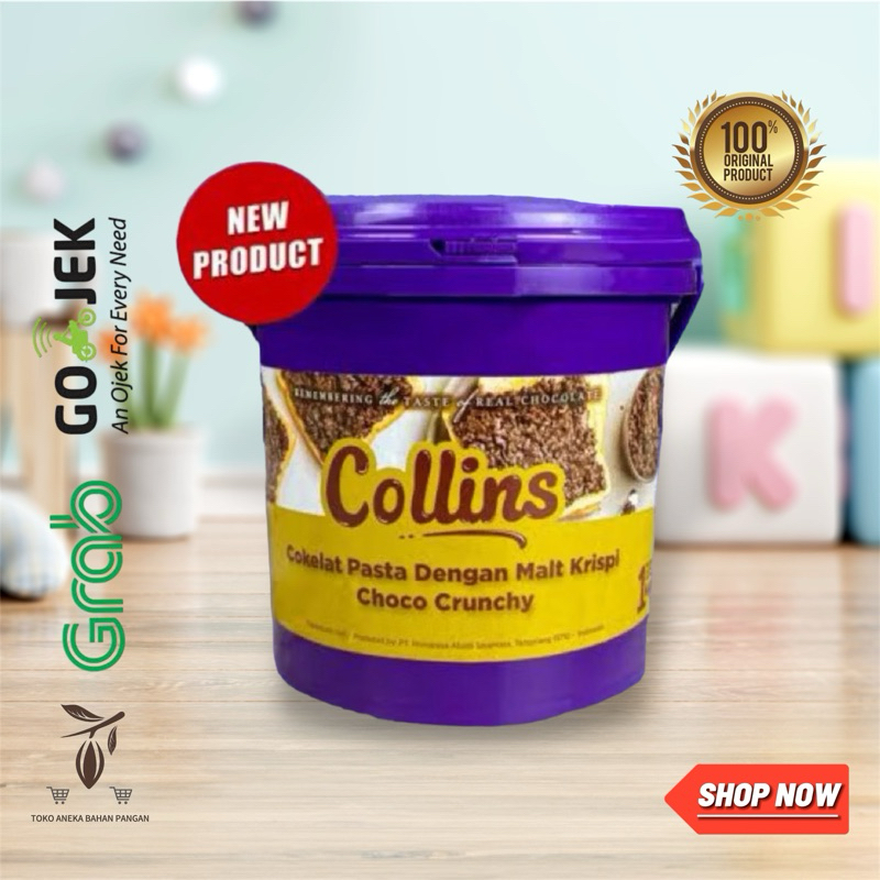 

COLLINS CRUNCHY 1 Kg - COKLAT VIRAL
