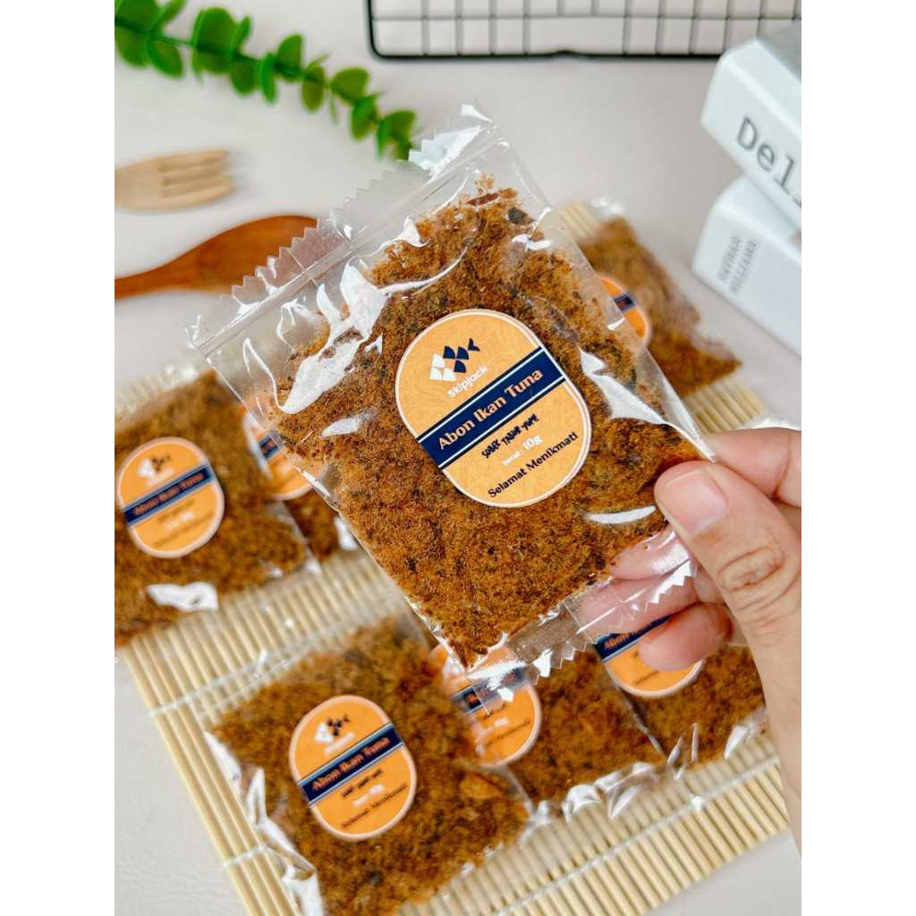 

(SAMPLE) ABON IKAN TUNA KEMASAN SACHET PERTAMA DI INDONESIA