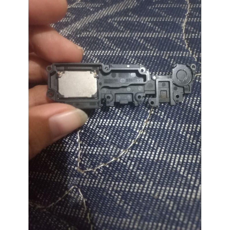 tutup mesin bawah dan buzer samsung a20s ori copotan hp garansi normal