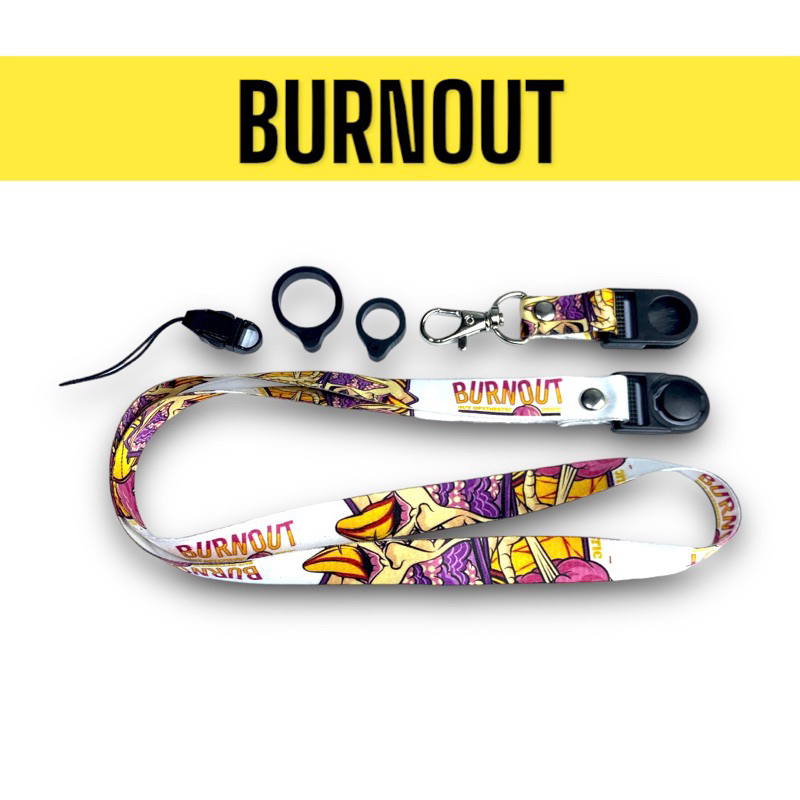 

BURNOUT LANYARD GANTUNGAN HANDPHONE