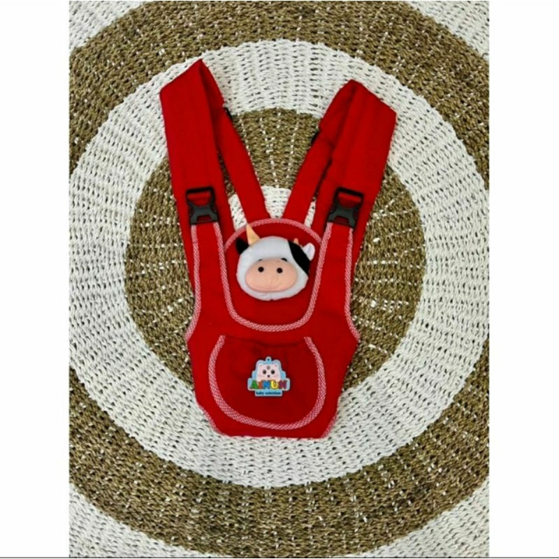 ￼Gendongan Depan Model Ransel Bayi Variasi Boneka Terbaru 0-15kg