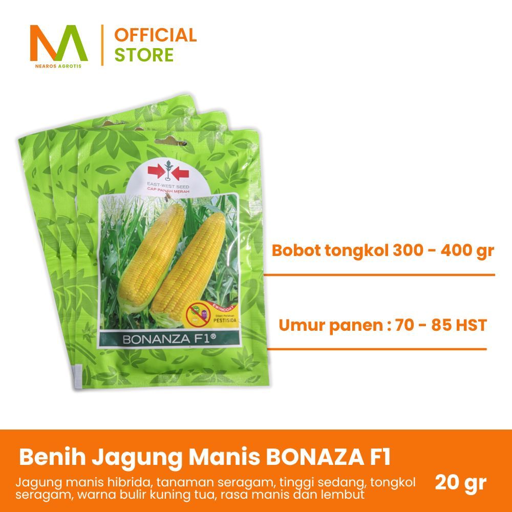 Benih Bibit Jagung Manis BONANZA NOW F1 Panah Merah SP