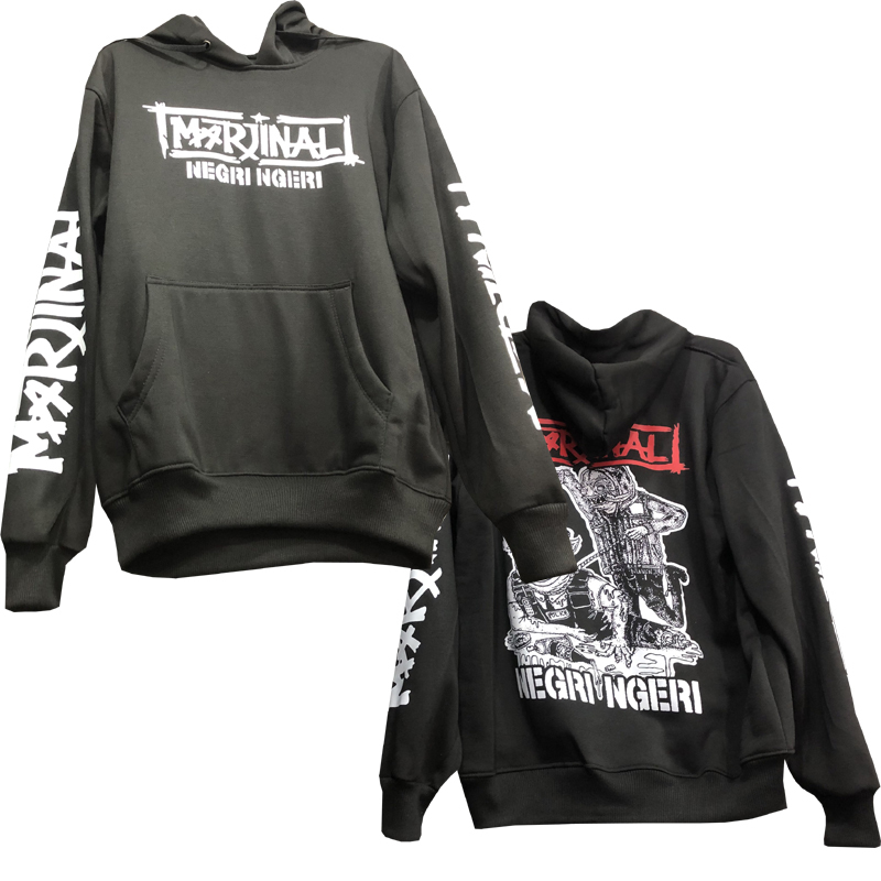 Jumper Hoodie Marjinal Negri Ngeri Hoodie Pullover Unisex Casual Fashionable Trendy Hoodie Bahan Kat