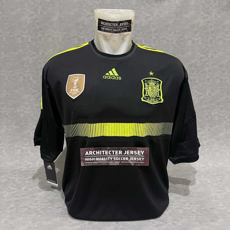[WC2014] TOP GRADE THAILAND AAA+ Jersey Baju Bola Spanyol Spain Away Black World Cup WC Piala Dunia 