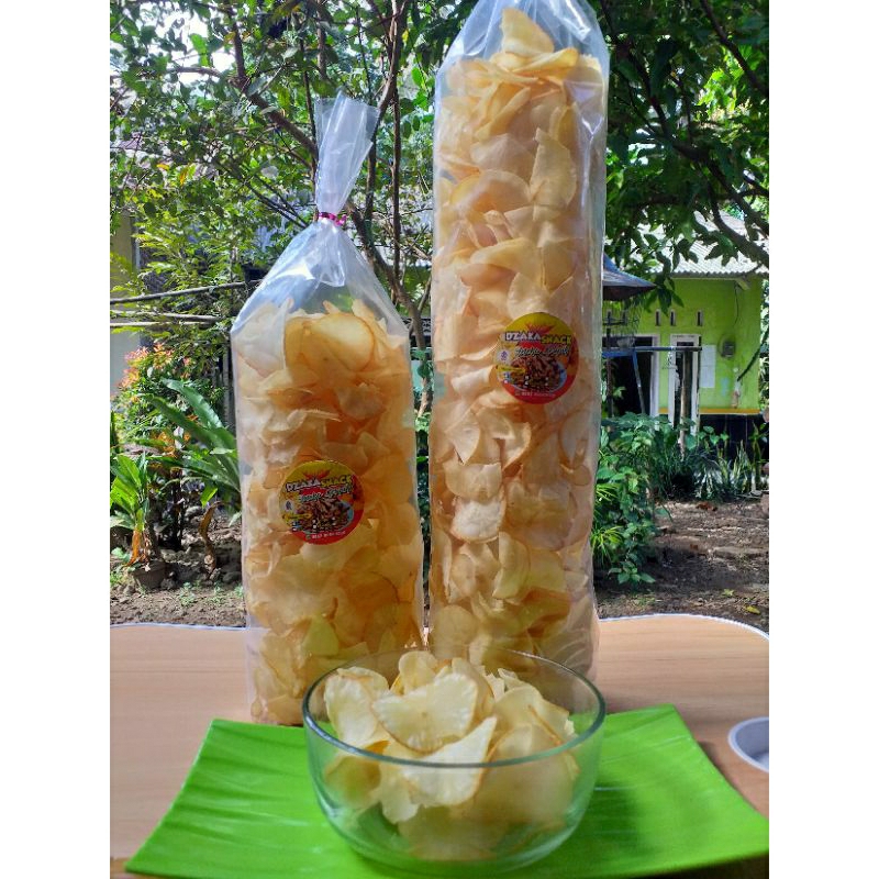 

KERIPIK SINGKONG RENYAH GURIH ORIGINAL/PEDAS MANIS