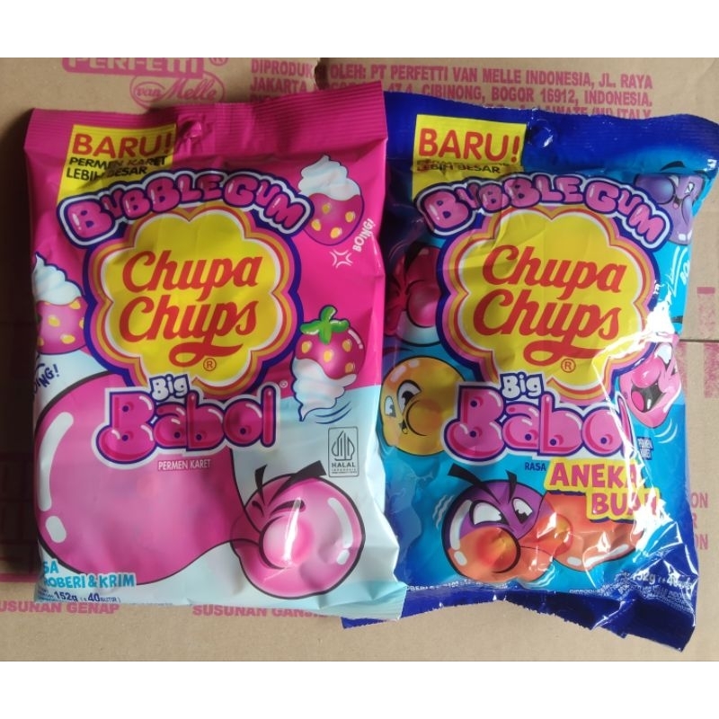 

Permen Chupa Cchups Big Babol Sak Isi 40 Butir