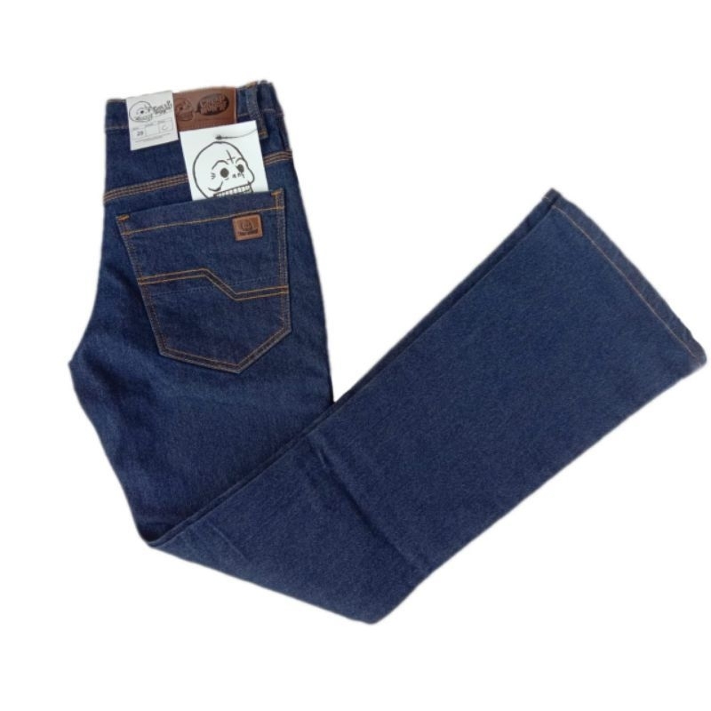 CELANA JEANS CUTBRAY PRIA JUMBO BOOTCUT / KOMPRANG MURAH TERLARIS SIZE 27 - 38