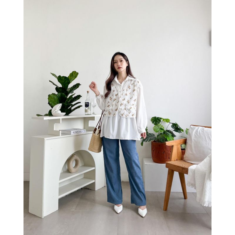 Atasan Blouse / Baby Doll Premium Soft Evencio