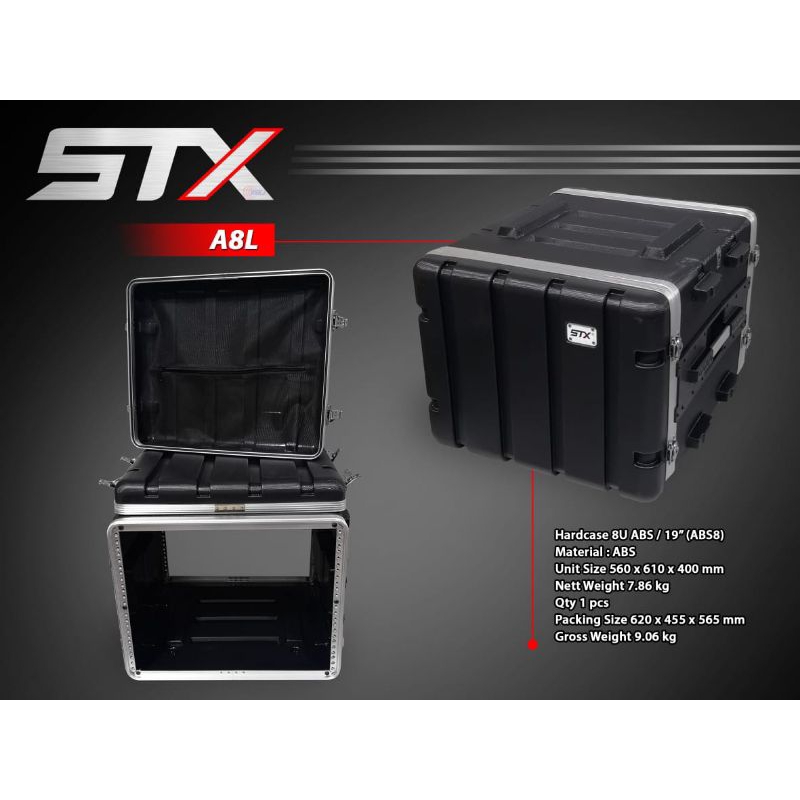 Hardcase 8u ACC Audio STX A8L / Hardcase aksesoris 8u STX A8L ABS / STX A8L ABS hardcase aksesoris a