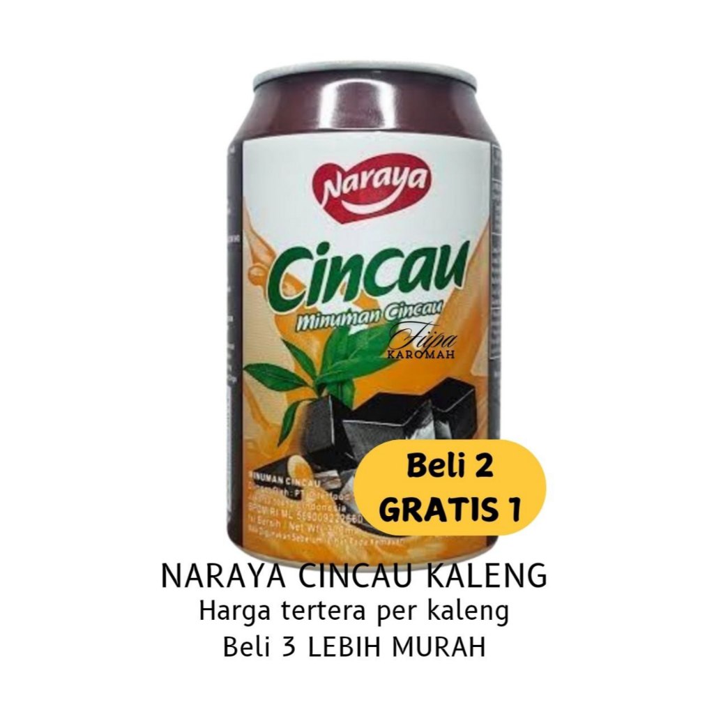 

Naraya Cincau Kaleng 300ml 2+1|| Minuman Kaleng Cincau || Cincau