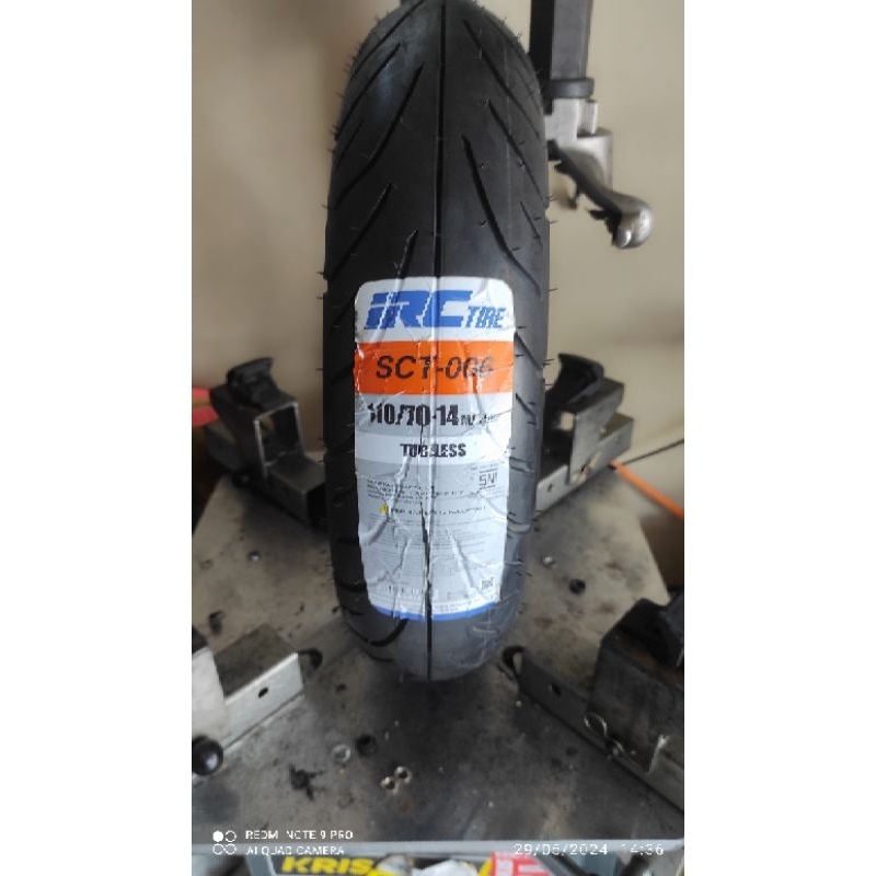 IRC ukuran 110 70 14 Tubeles