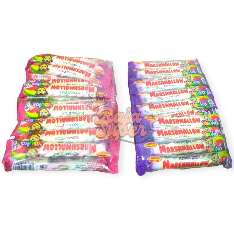 

Ranjani marshmellow kepang/bulat aneka rasa (1 pack = 20 pcs)