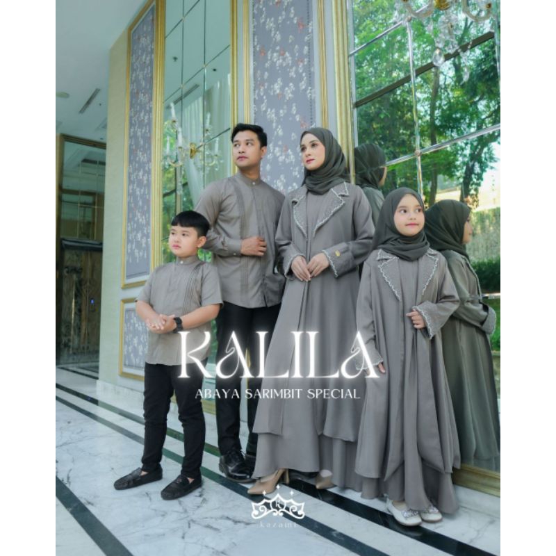 Sarimbit Kalila Abaya By Kazami (Pre Order)