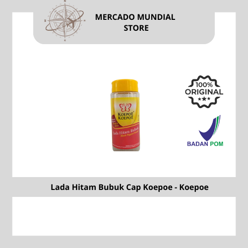 

Lada Hitam Bubuk Cap Koepoe - Koepoe