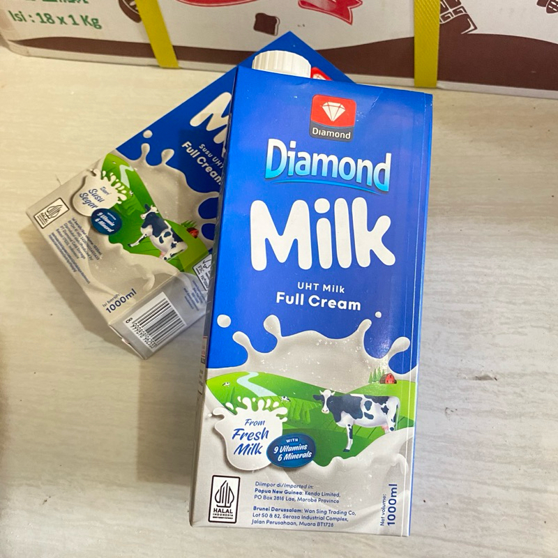 SUSU UHT DIAMOND / SUSU DIAMON 1000ml