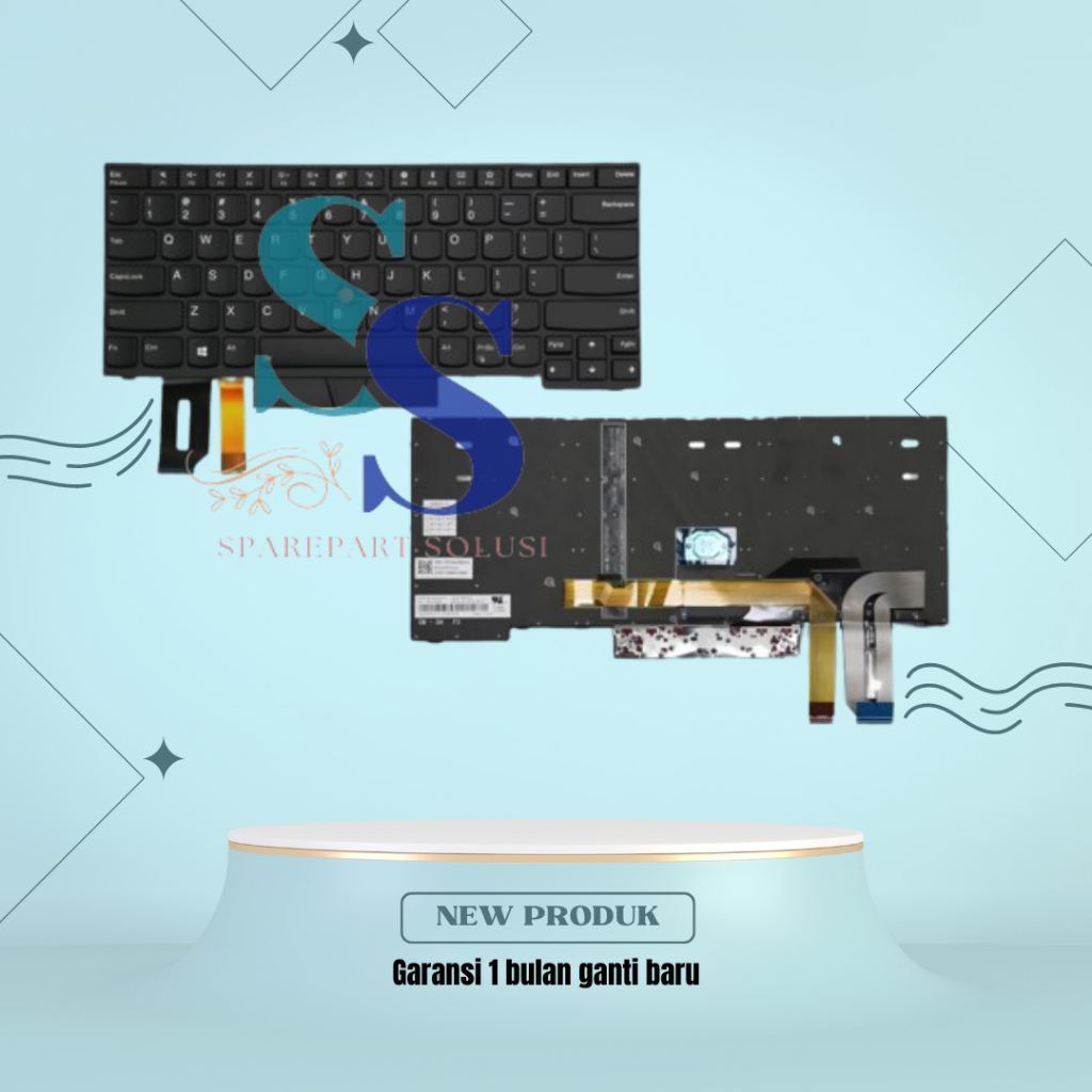 Keyboard Lenovo Thinkpad E480 L480 T480 Yoga T480s T490 Backlight