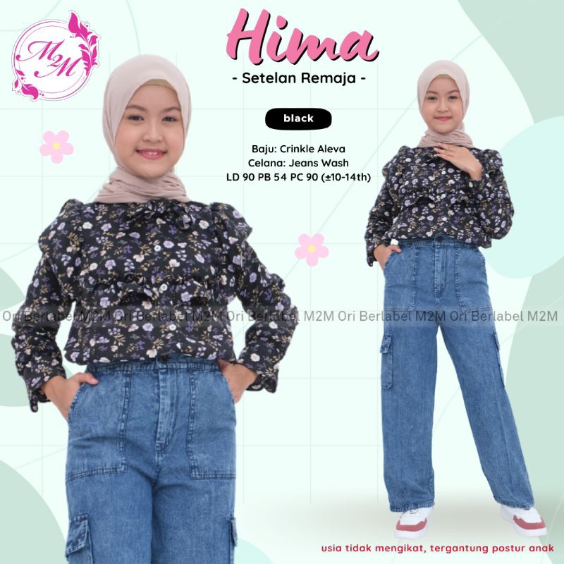 Setelan Celana Jeans Anak Cewek Tanggung