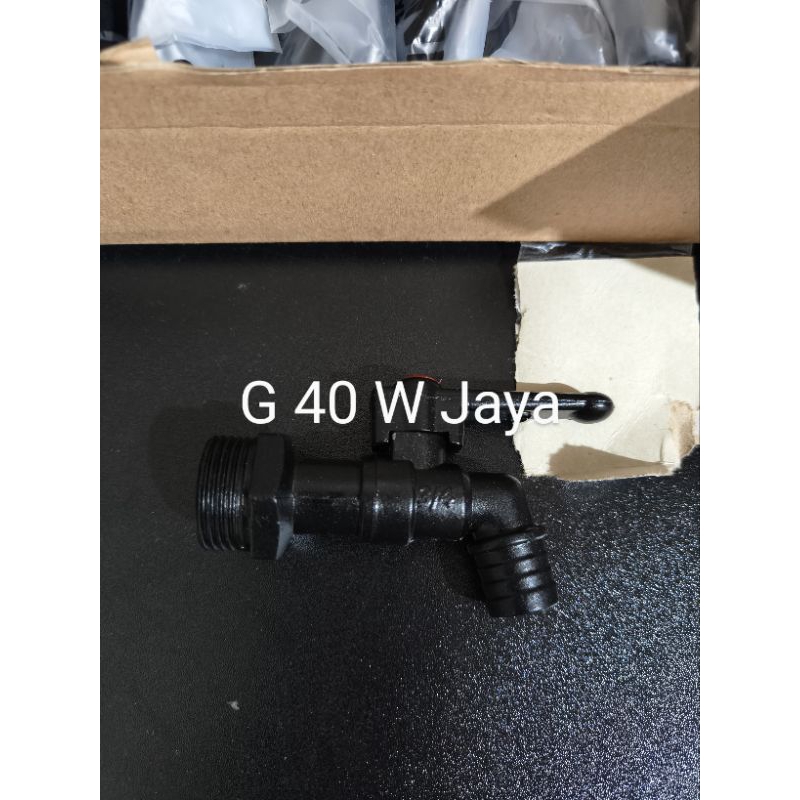 Kran Sinlog 𝟹/𝟺 𝚊𝚝𝚊𝚞  / 𝟷/𝟸 Besi Hitam