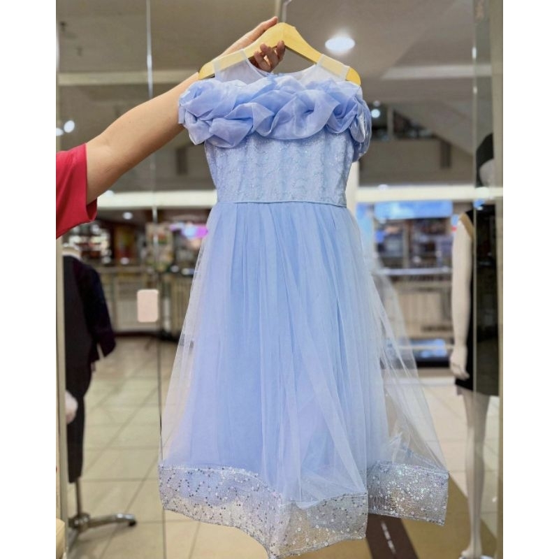 Blue Party Dress