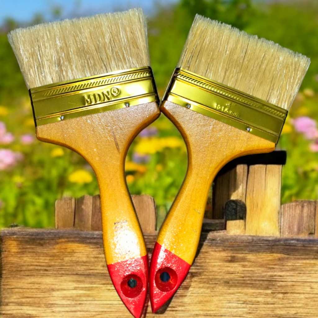 

Kuas Cat 4'' Inch , paint brush, kuas cat tembok , besi , kayu