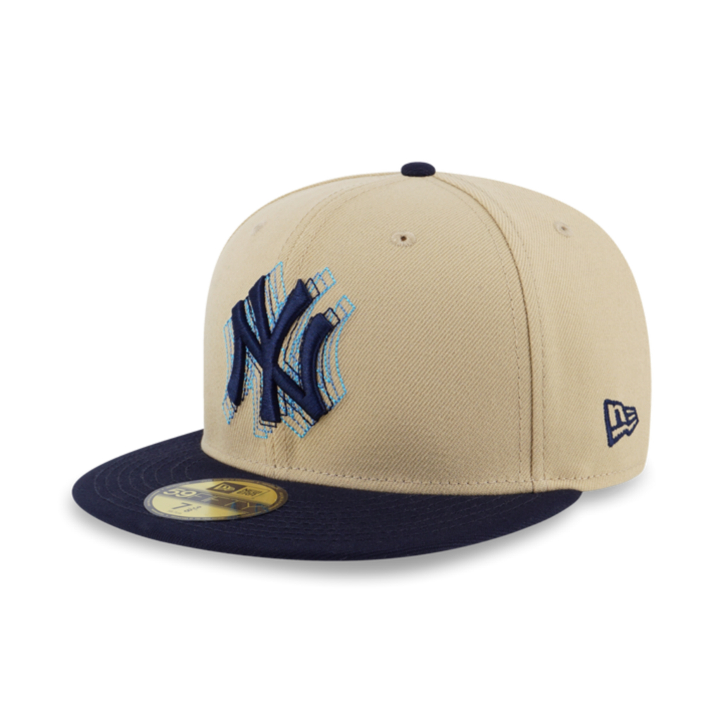 Topi New Era Cap New York Yankees Illusion 59Fifty Fitted Hat Original