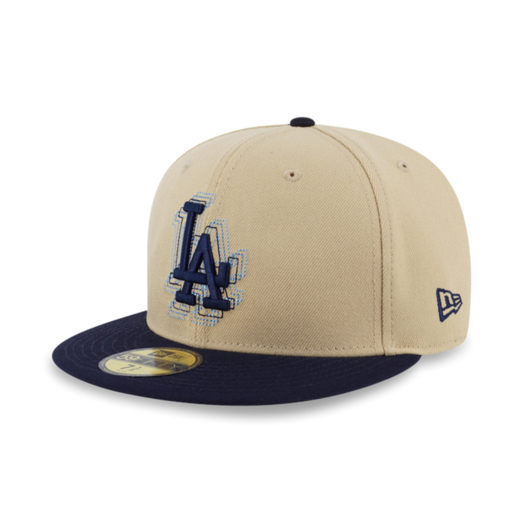 Topi New Era Cap Los Angeles Dodgers Illusion 59Fifty Fitted Hat Original