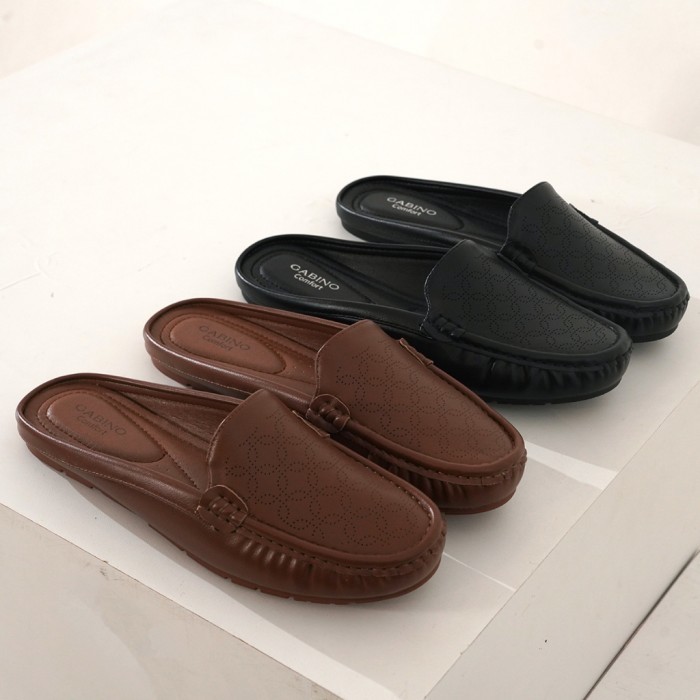 Sepatu Wanita Flat Moccasin Slip On Casual