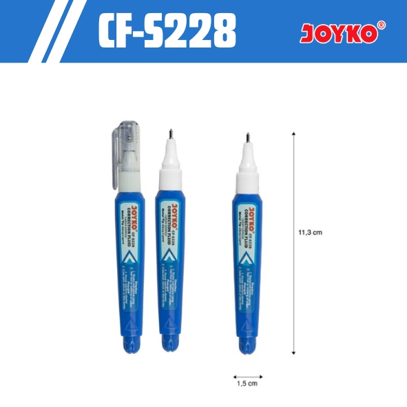 

(PCS) Correction Fluid Cairan Koreksi Joyko CF-S228 / Penghapus Cair Joyko CF-S228 / Tip Ex Joyko